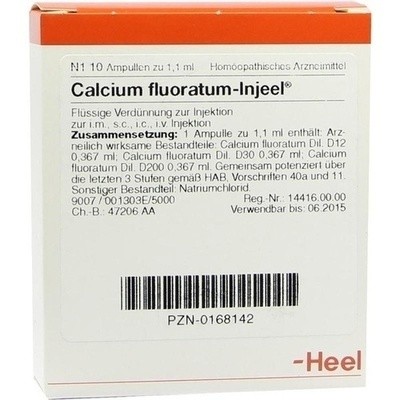 Calcium Fluorat Inj, 10 St (PZN 00168142)