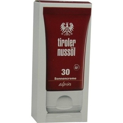 Tiroler Nuss&ouml;l alpin Sonnencreme LSF 30, 40 ml (PZN 00723721)