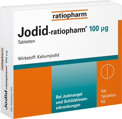 Jodid ratiopharm 100ug (PZN 04619156)