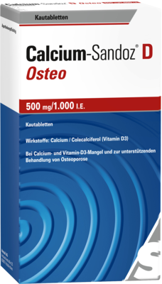 Calcium Sandoz D Osteo 500 Mg/1.000 I.e. Kau (PZN 11586279)