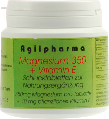 Magnesium 350 + Vitamin E (PZN 02179078)