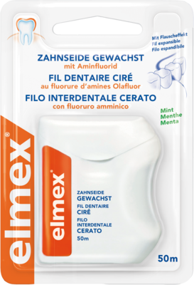 Elmex Zahnseide Gewachst mit Aminfluorid (PZN 04123484)