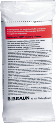 Meliseptol Hbv Tuecher Nachfuellpackung (PZN 01889412)