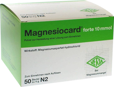 Magnesiocard Forte 10mmol (PZN 04636261)