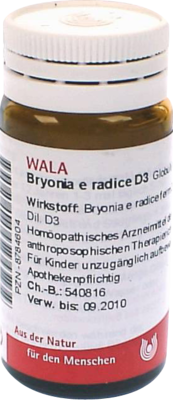 Bryonia E Rad. D3 (PZN 08784604)