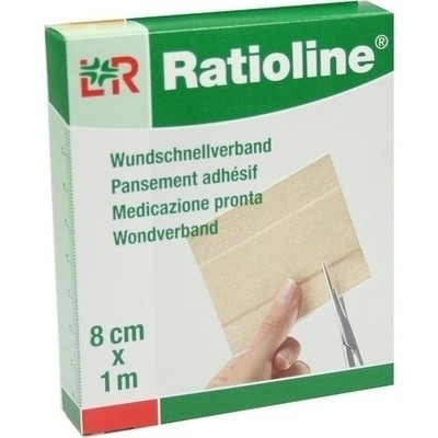 Ratioline elastic Wundschnellverband 8 cmx1 m (PZN 01805326)