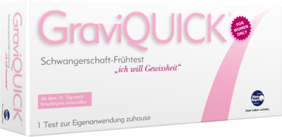 GraviQUICK Schwangerschaft-Fr&uuml;h (PZN 07418323)