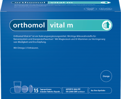 Orthomol Vital M 15 Granulat/kaps. Kombipckg. (PZN 01319784)