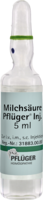 Milchsäure Pflüger Injektionslösung 5ml (PZN 01222429)